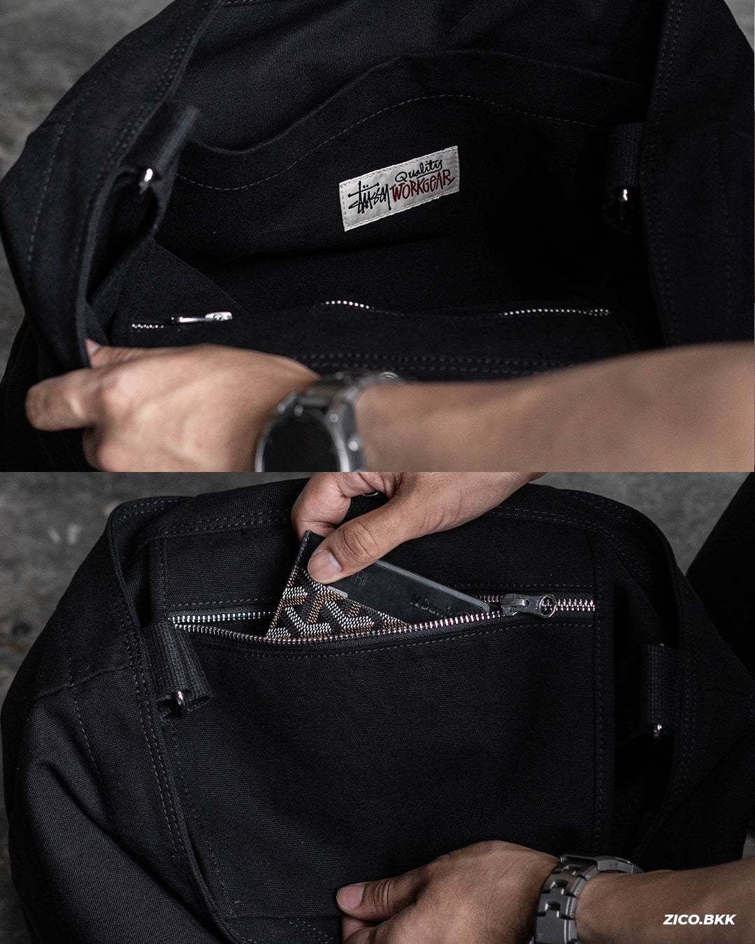 Stussy Canvas Crossbody Bag