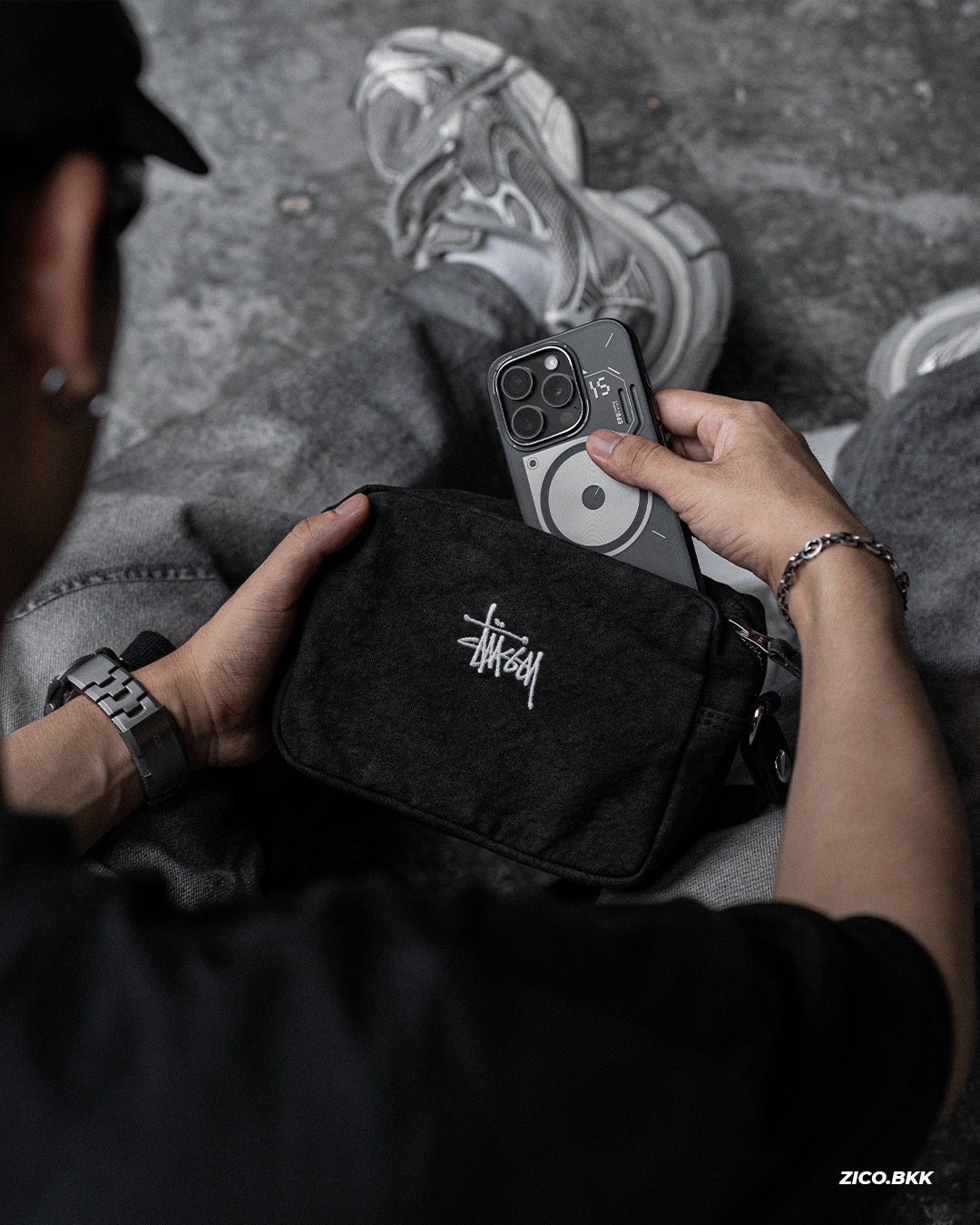 Stussy Canvas Side Pouch Bag | Bag | ZICO.BKK – zico.bkk