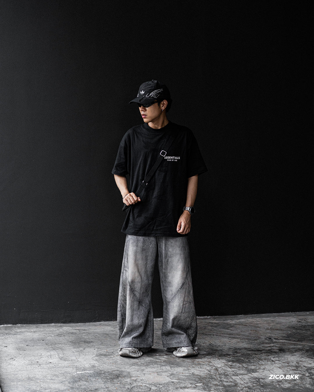 Stussy Canvas Side Pouch Bag