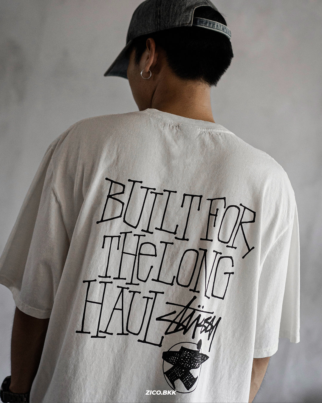 Stussy Long Haul Tee Pigment Dyed - Stussy T-Shirt | ZICO.BKK
