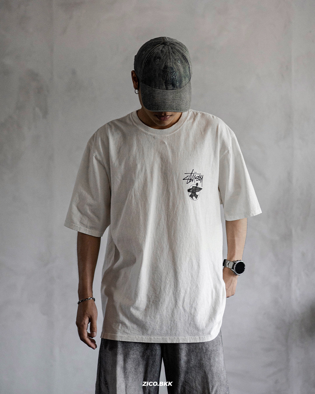 Stussy Long Haul Tee Pigment Dyed - Stussy T-Shirt | ZICO.BKK