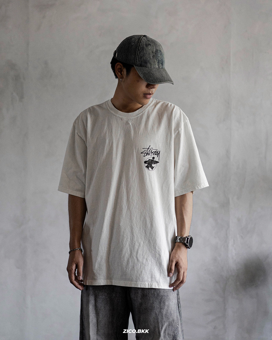 Stussy Long Haul Tee Pigment Dyed - Stussy T-Shirt | ZICO.BKK