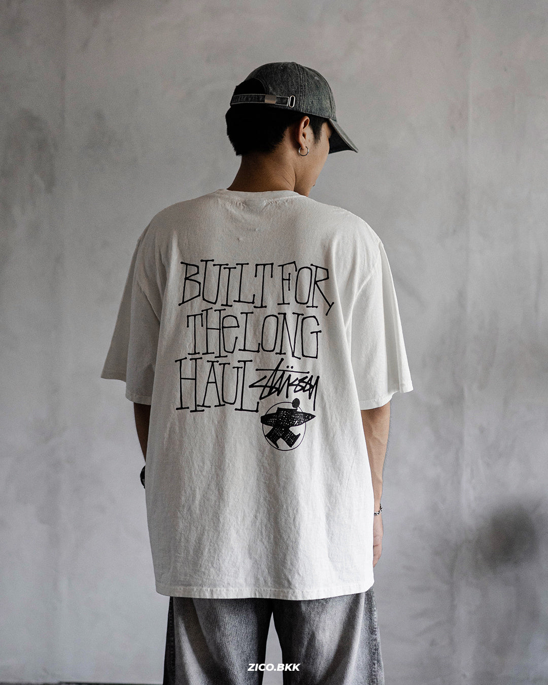 Stussy Long Haul Tee Pigment Dyed - Stussy T-Shirt | ZICO.BKK