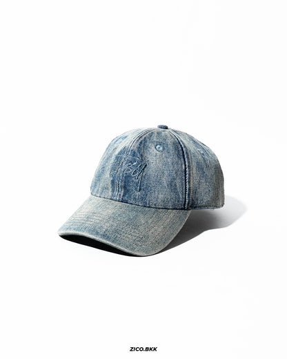 Stussy Low Profile Denim Strapback Cap - Stussy Cap | ZICO.BKK