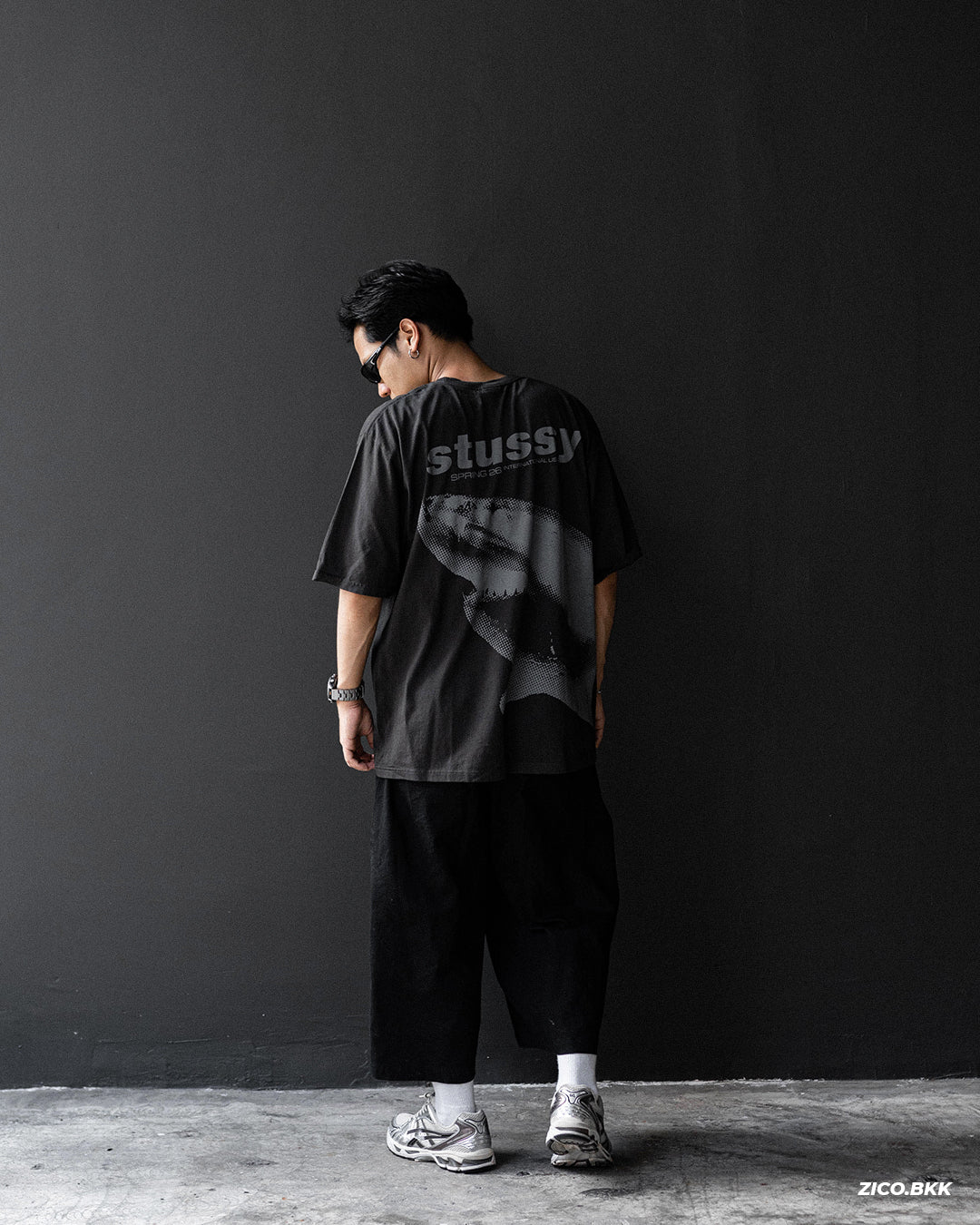 Stussy Shark Tee Pigment Dyed