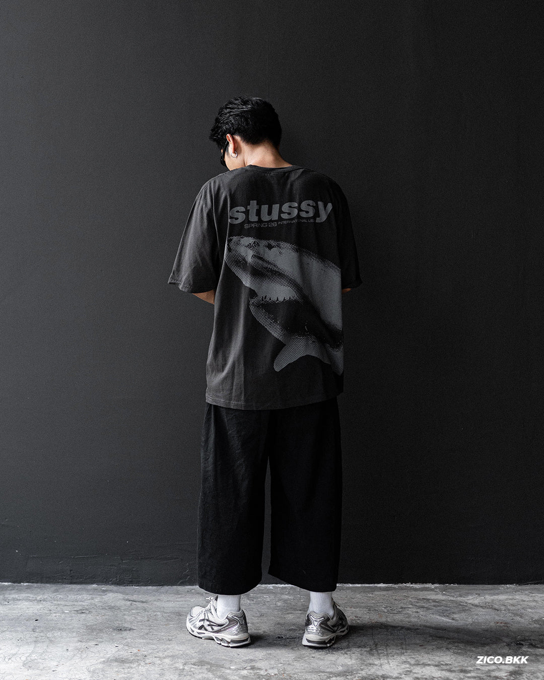 Stussy Shark Tee Pigment Dyed