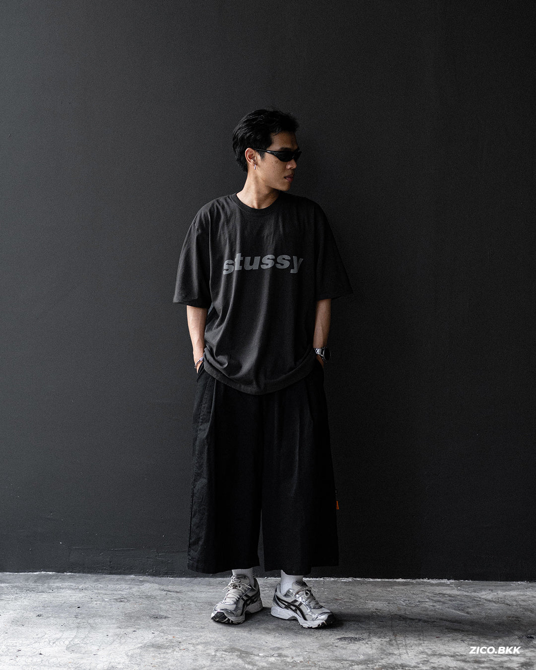 Stussy Shark Tee Pigment Dyed
