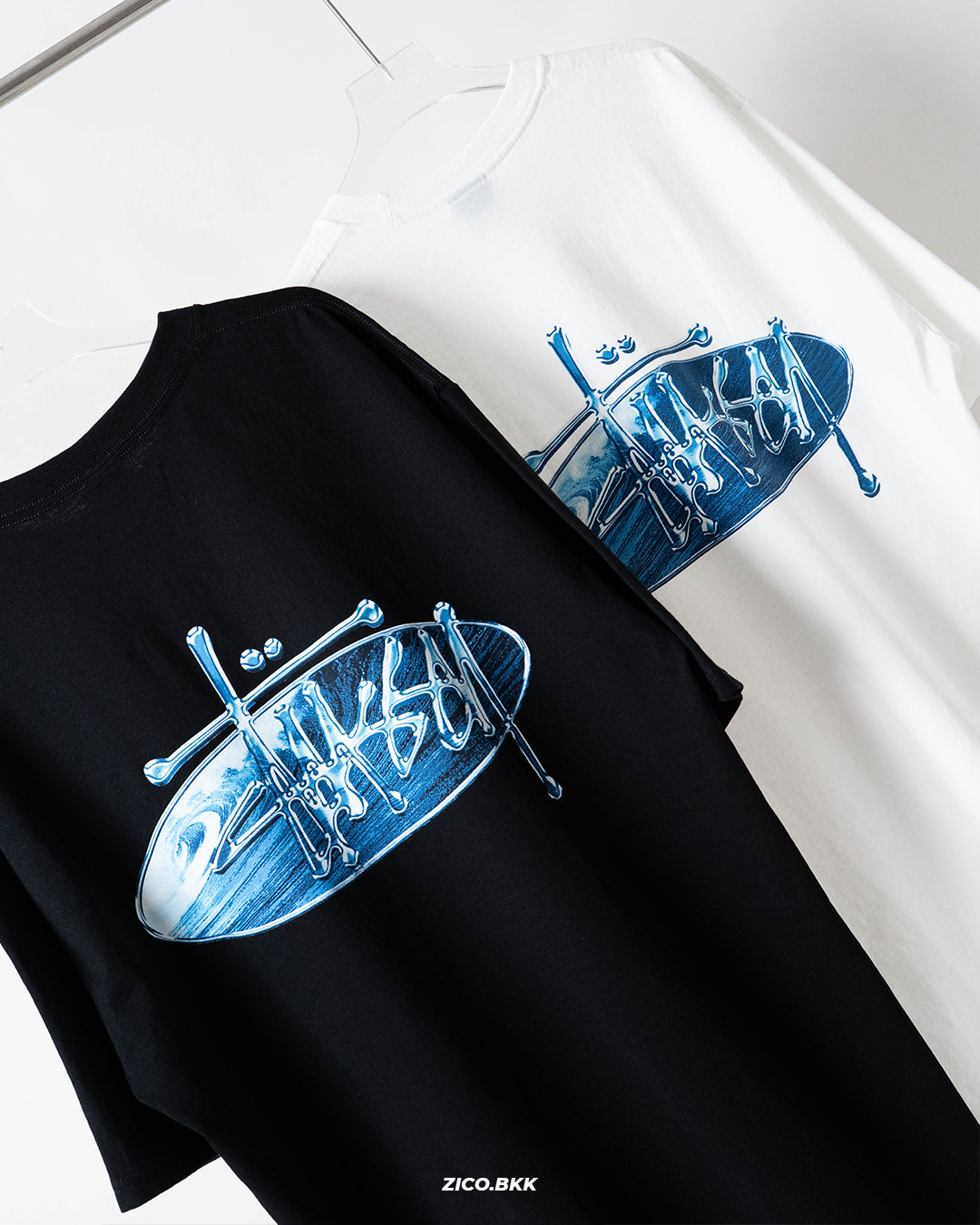 Stussy Wave Oval Tee - Stussy T-Shirt | ZICO.BKK
