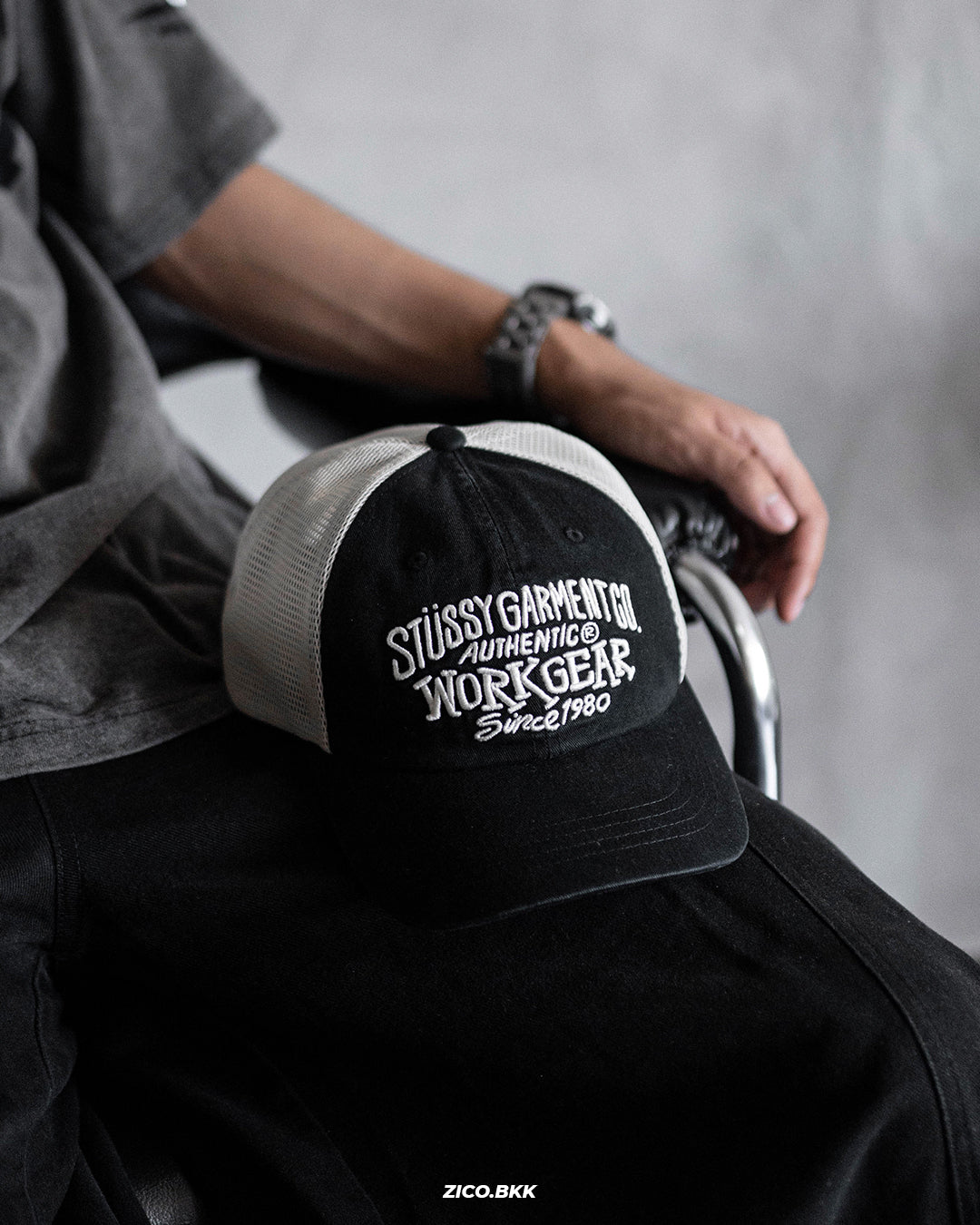 Stussy Low Profile Workgear Strapback Cap