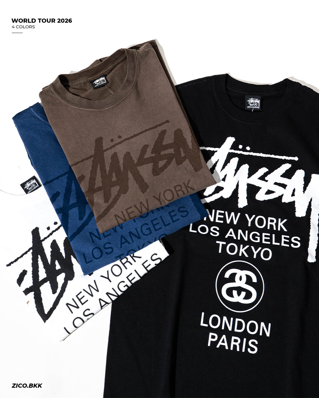 Stussy World Tour Tee (SS26)
