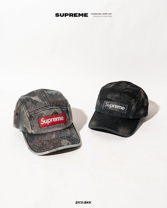 Supreme Overdyed Camp Cap (SS26)