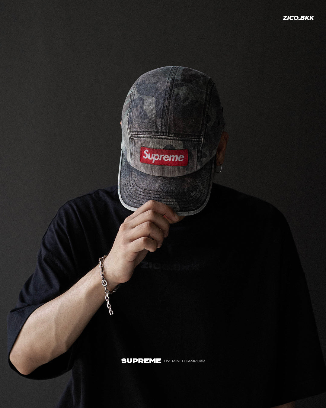 Supreme Overdyed Camp Cap (SS26) - Supreme Cap | ZICO.BKK