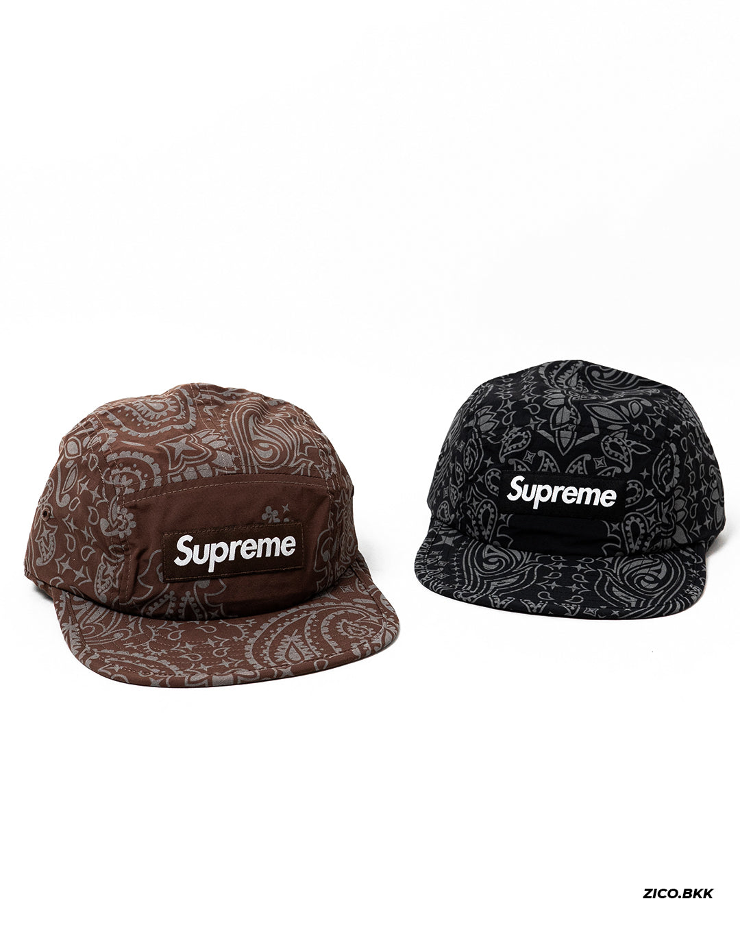 Supreme Reflective Bandana Sunshield Camp Cap | ZICO.BKK – zico.bkk