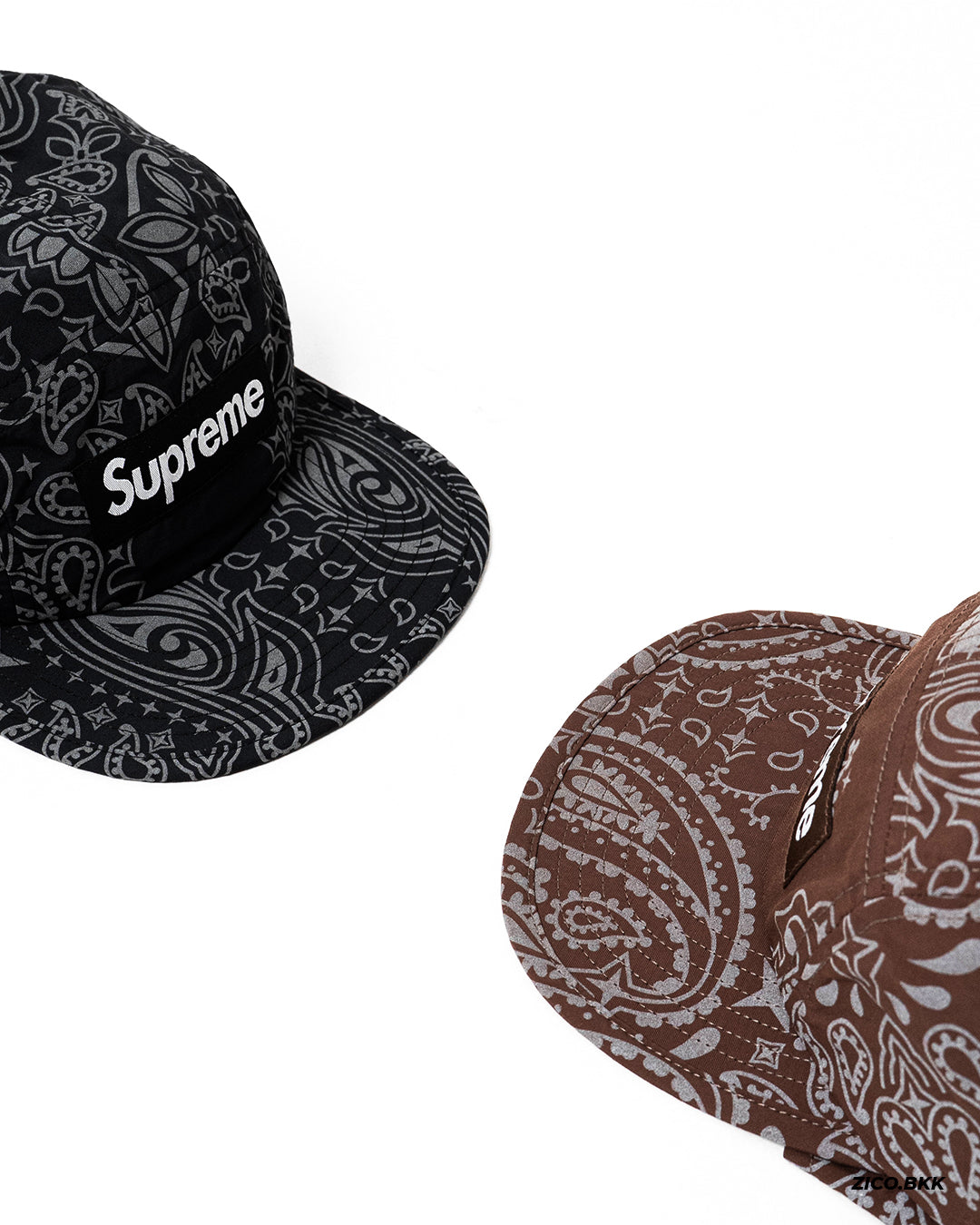 Supreme Reflective Bandana Sunshield Camp Cap | ZICO.BKK – zico.bkk