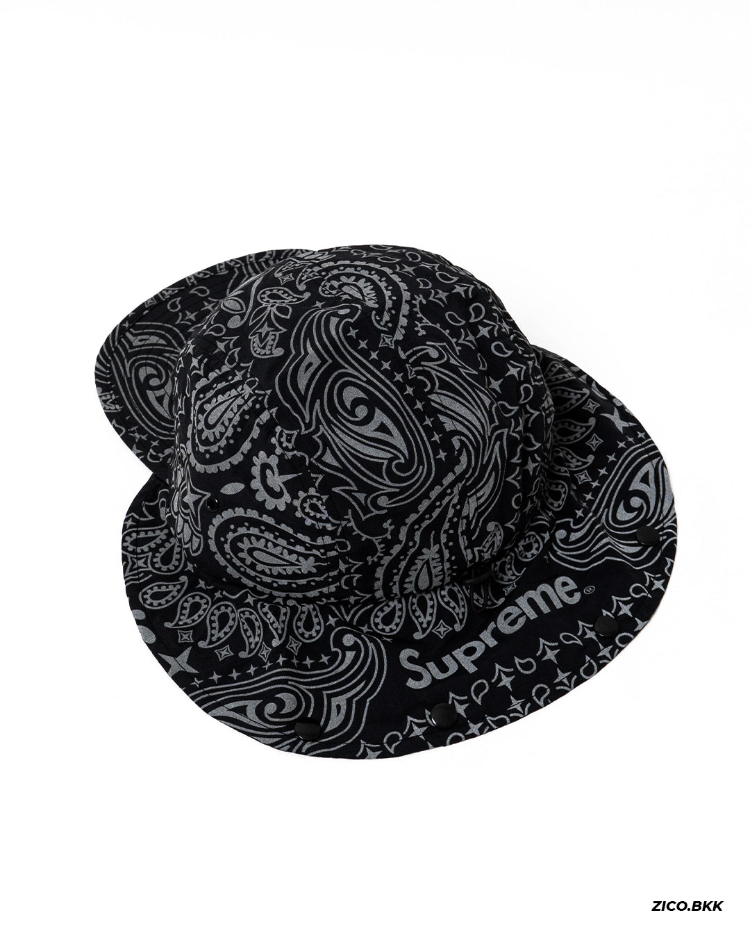 Supreme Reflective Bandana Sunshield Camp Cap | ZICO.BKK – zico.bkk