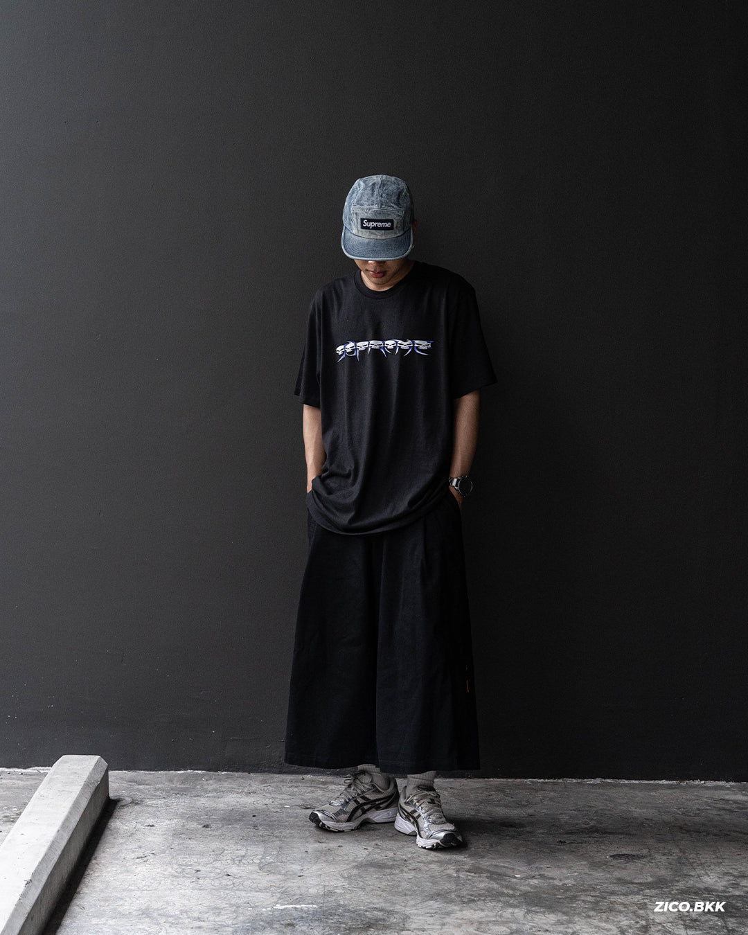 Supreme Skulls Spellout Tee (FW26)