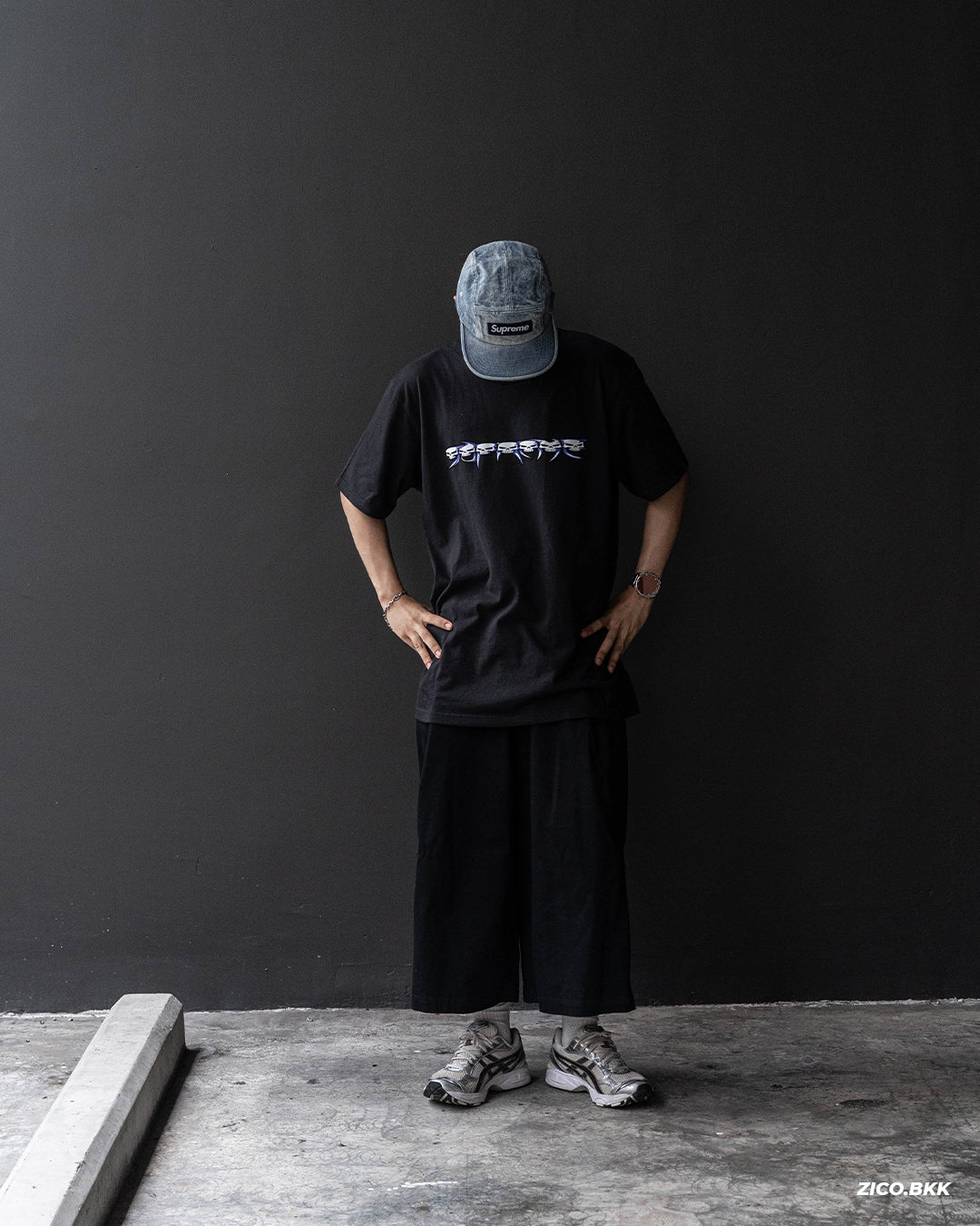 Supreme Skulls Spellout Tee (FW26)