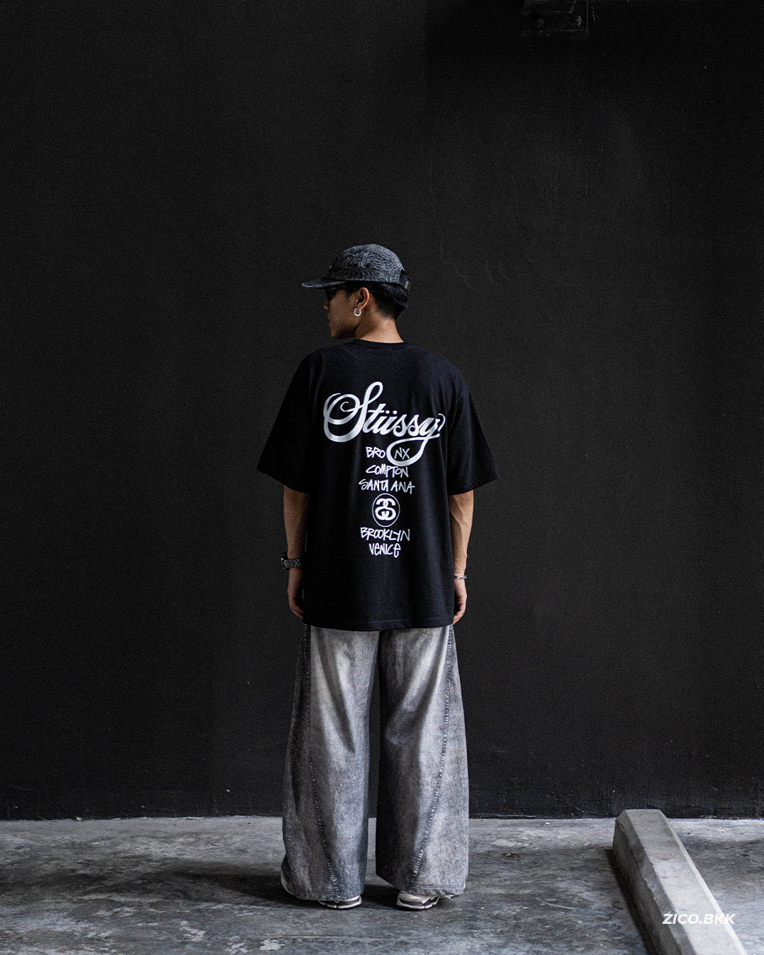 Supreme Stitched Old English Denim Camp Cap (SS26)