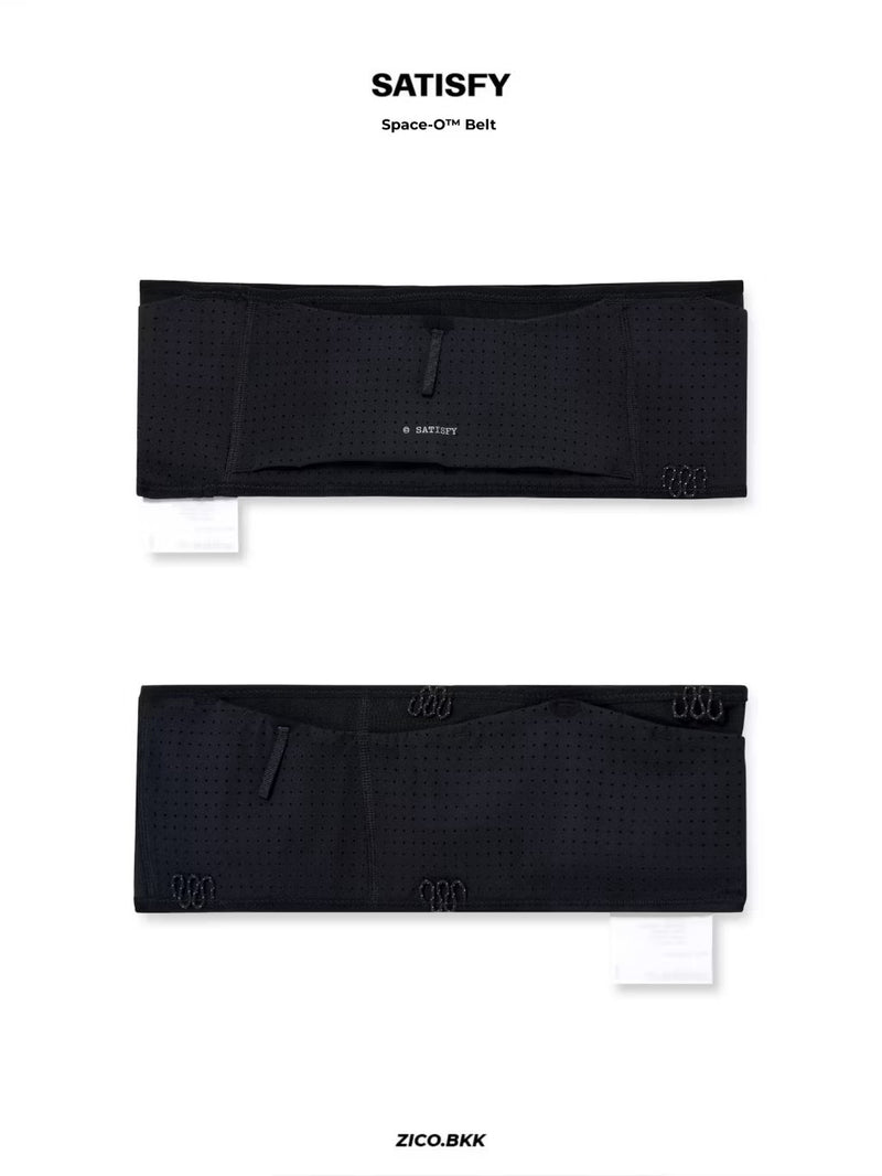 Satisfy Space-O Belt Black - Satisfy Running Belt | ZICO.BKK