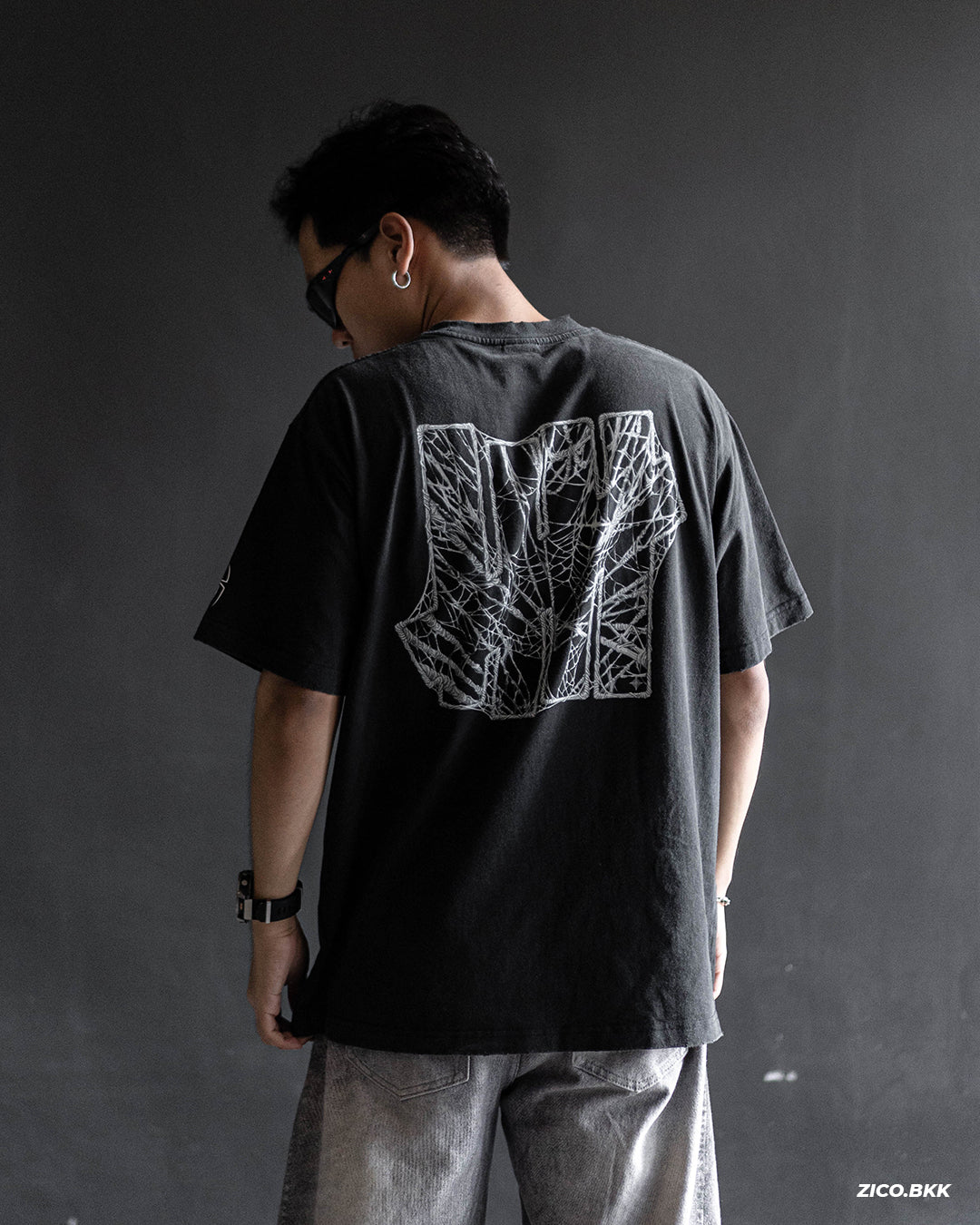 Undefeated Spider T-Shirt - Black - Image 08 | ZICO.BKK