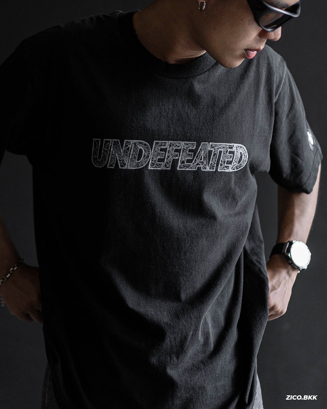 Undefeated Spider T-Shirt - Black - Image 07 | ZICO.BKK