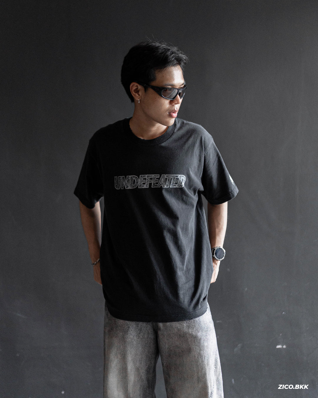 Undefeated Spider T-Shirt - Black - Image 05 | ZICO.BKK