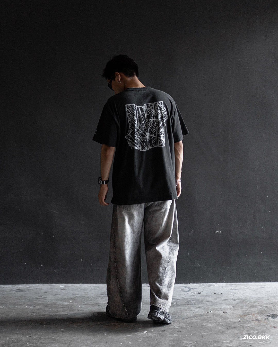 Undefeated Spider T-Shirt - Black - Image 14 | ZICO.BKK