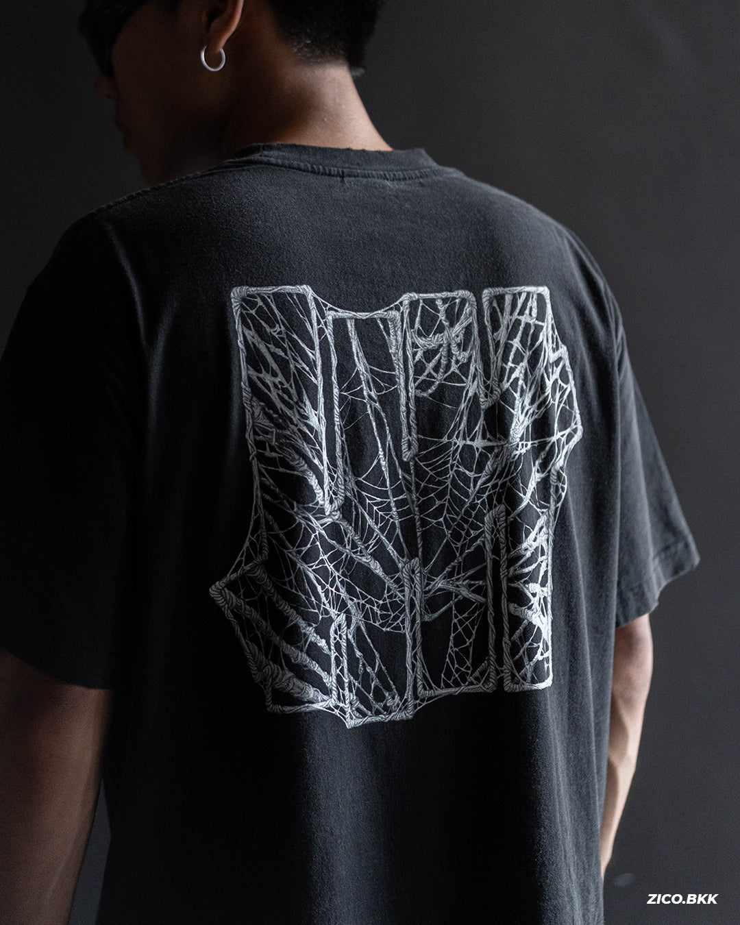Undefeated Spider T-Shirt - Black - Image 10 | ZICO.BKK