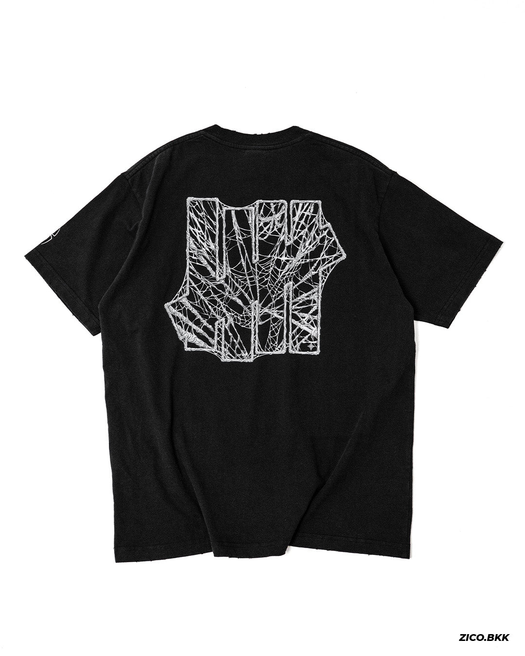 Undefeated Spider T-Shirt - Black - Image 02 | ZICO.BKK