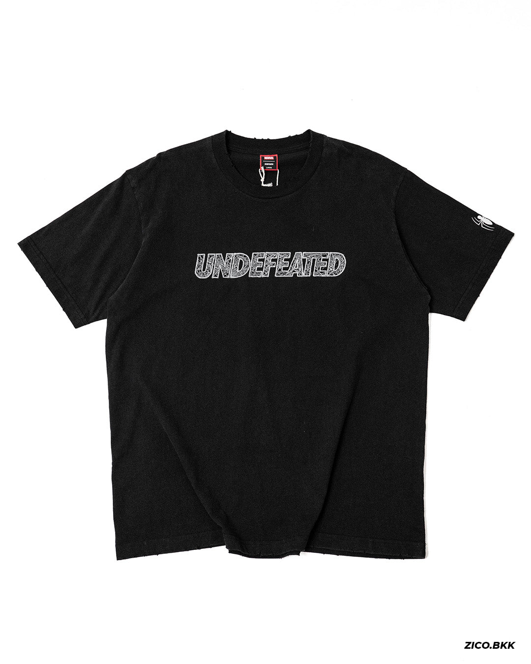 Undefeated Spider T-Shirt - Black - Image 01 | ZICO.BKK