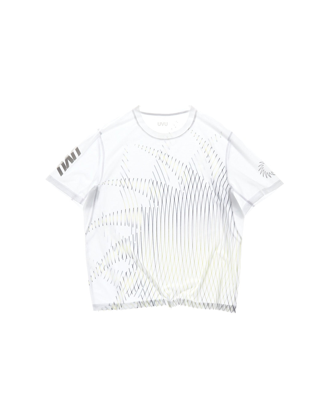 UVU Insignia Mesh Running Top SS26 White — Official gallery 1 — product front