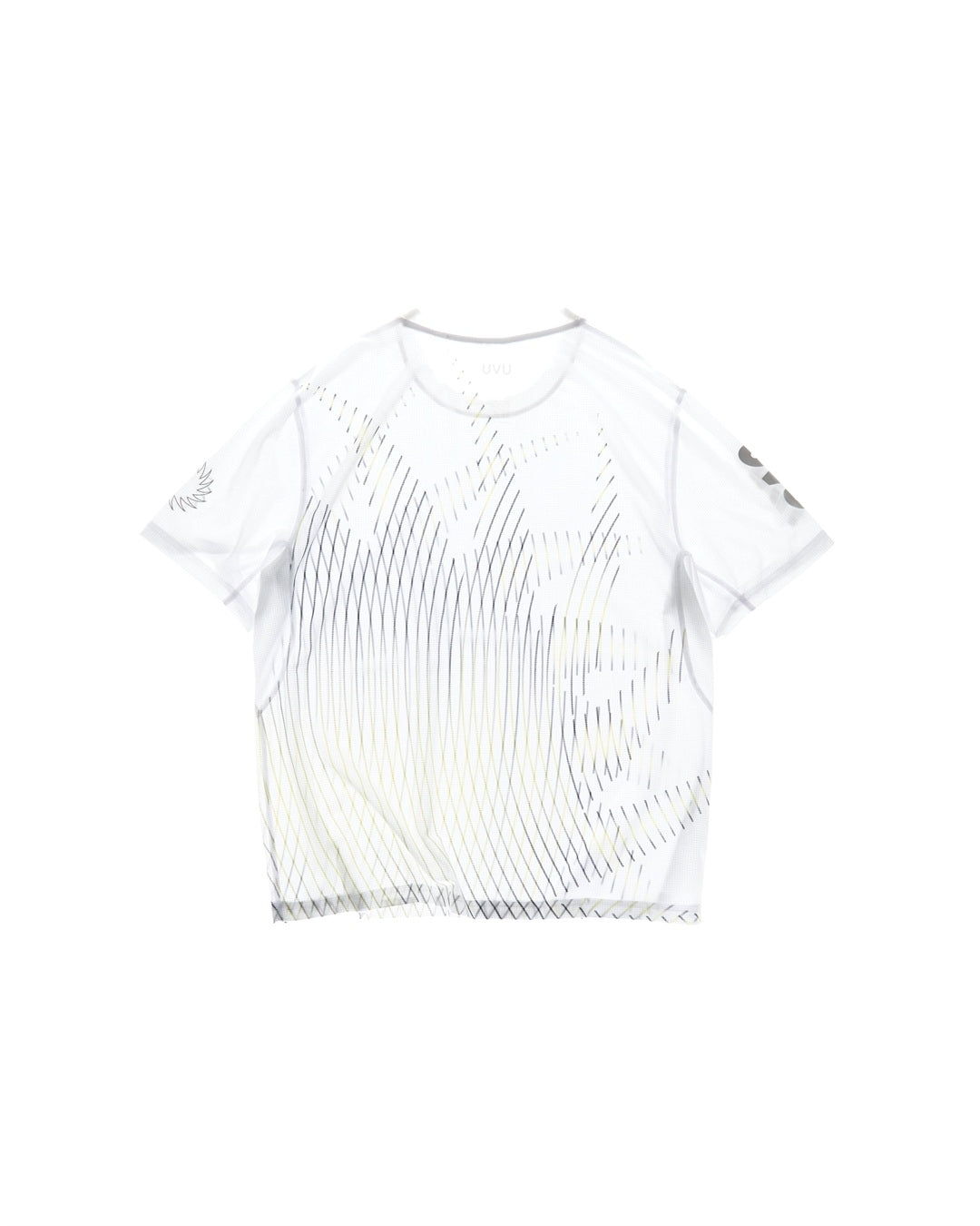 UVU Insignia Mesh Running Top SS26 White — Official gallery 2 — product back