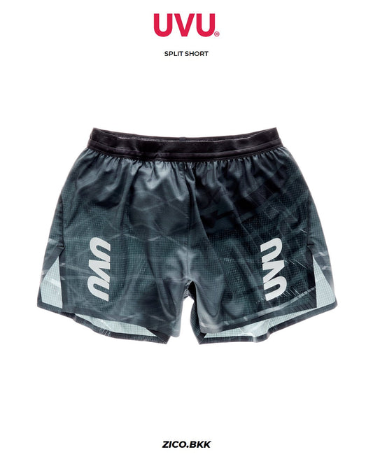 UVU Split Short SS26 Black/Grey — Color option, product dominant