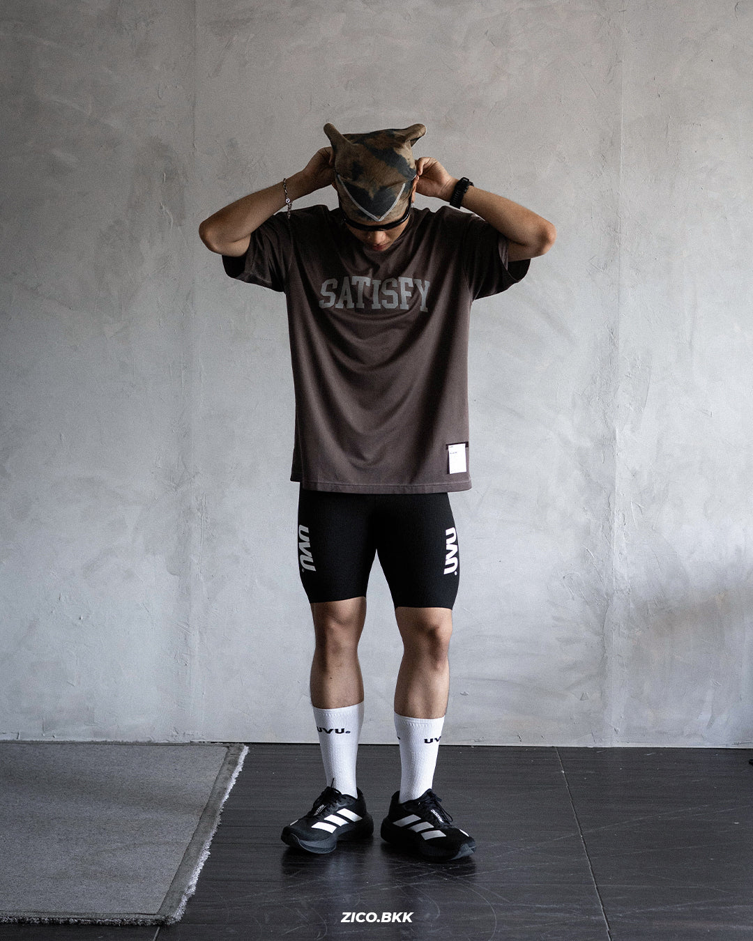 UVU Half Tight 2.0 Black | Running Half Tight | ZICO.BKK – zico.bkk