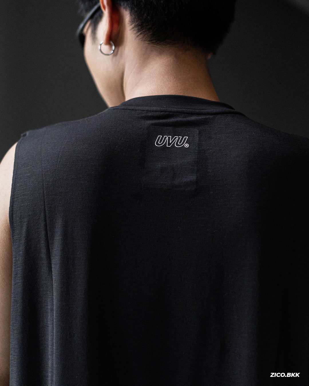 UVU Performance Cut-Off - Black