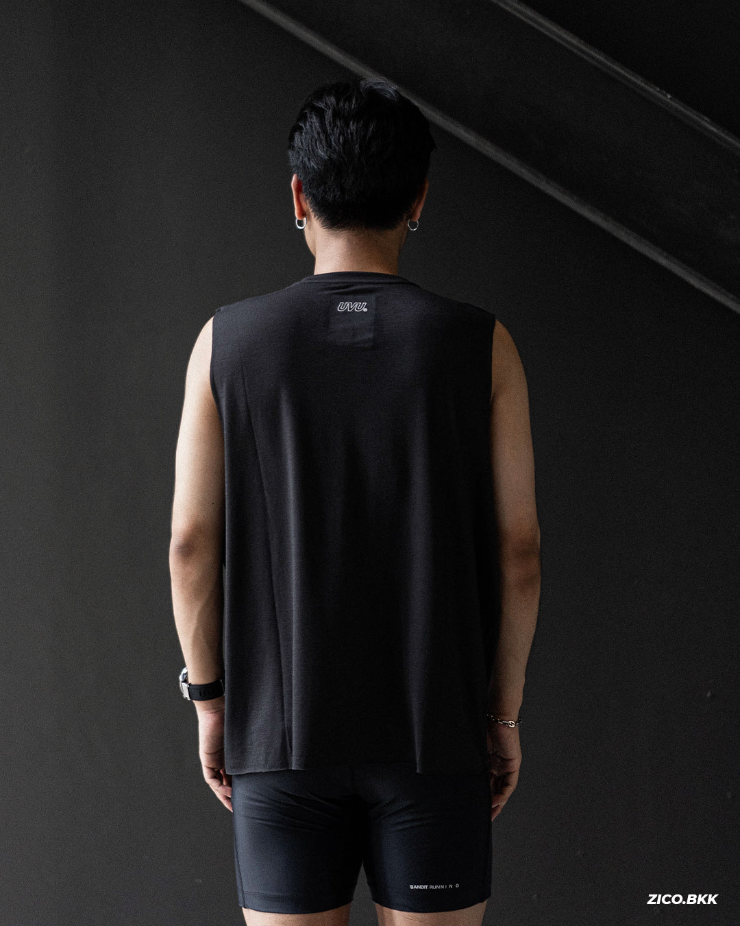 UVU Performance Cut-Off - Black