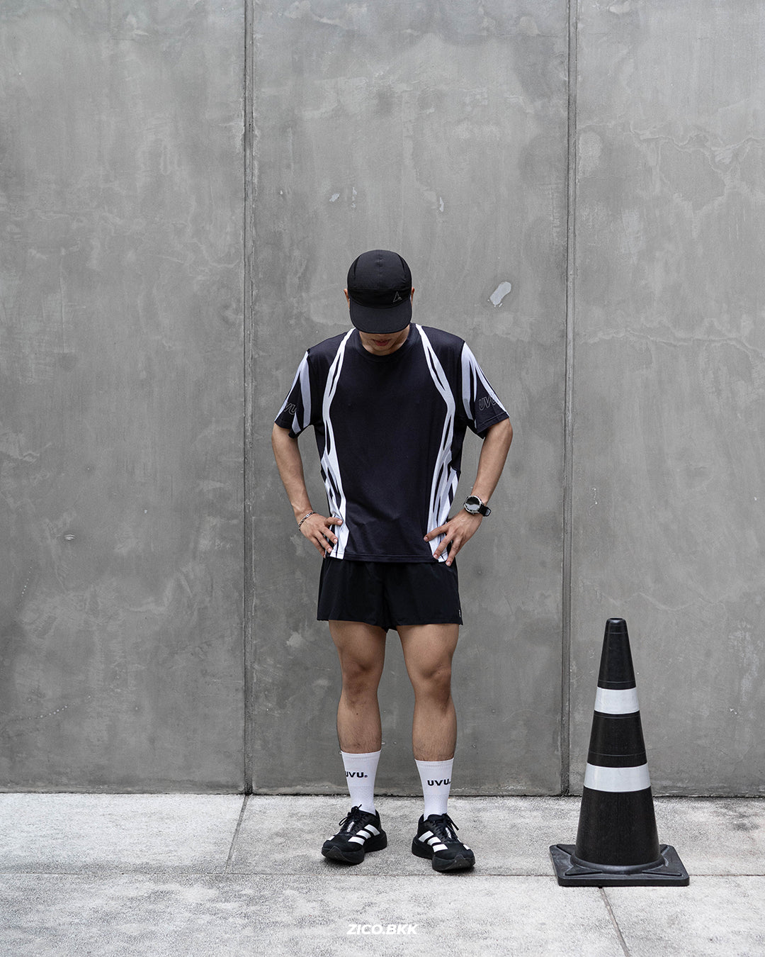 UVU Running Top (Black)