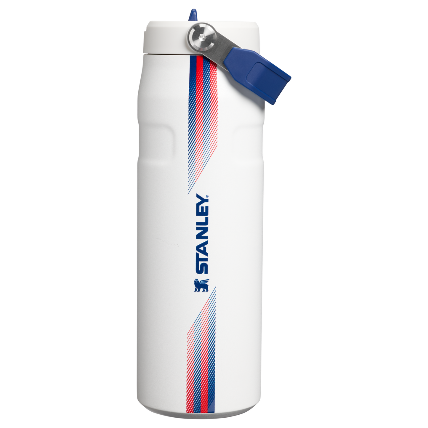 Stanley IceFlow AeroLight Flip Straw Bottle 24oz Team White Dark Blue