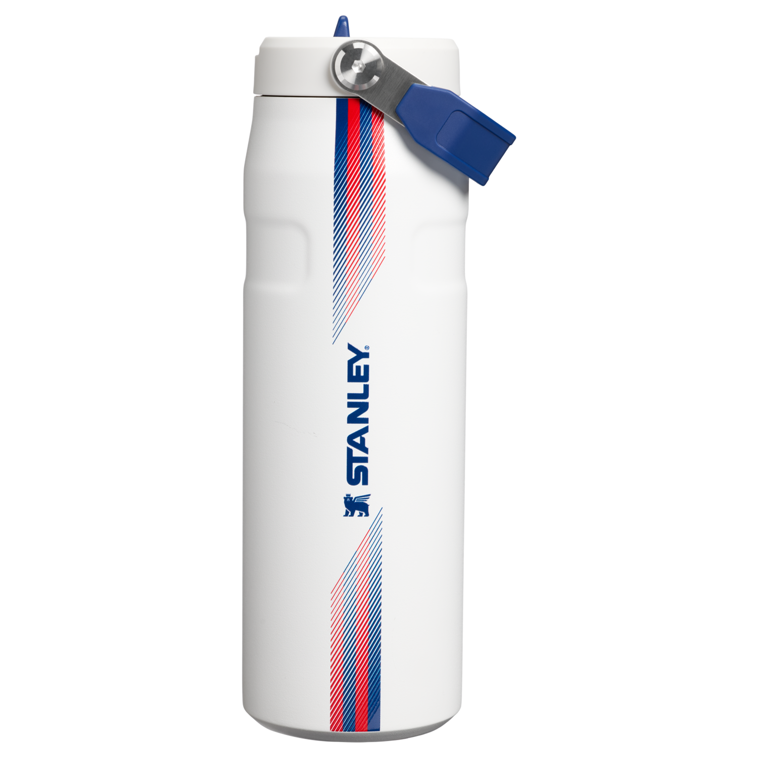 Stanley IceFlow AeroLight Flip Straw Bottle 24oz Team White Dark Blue
