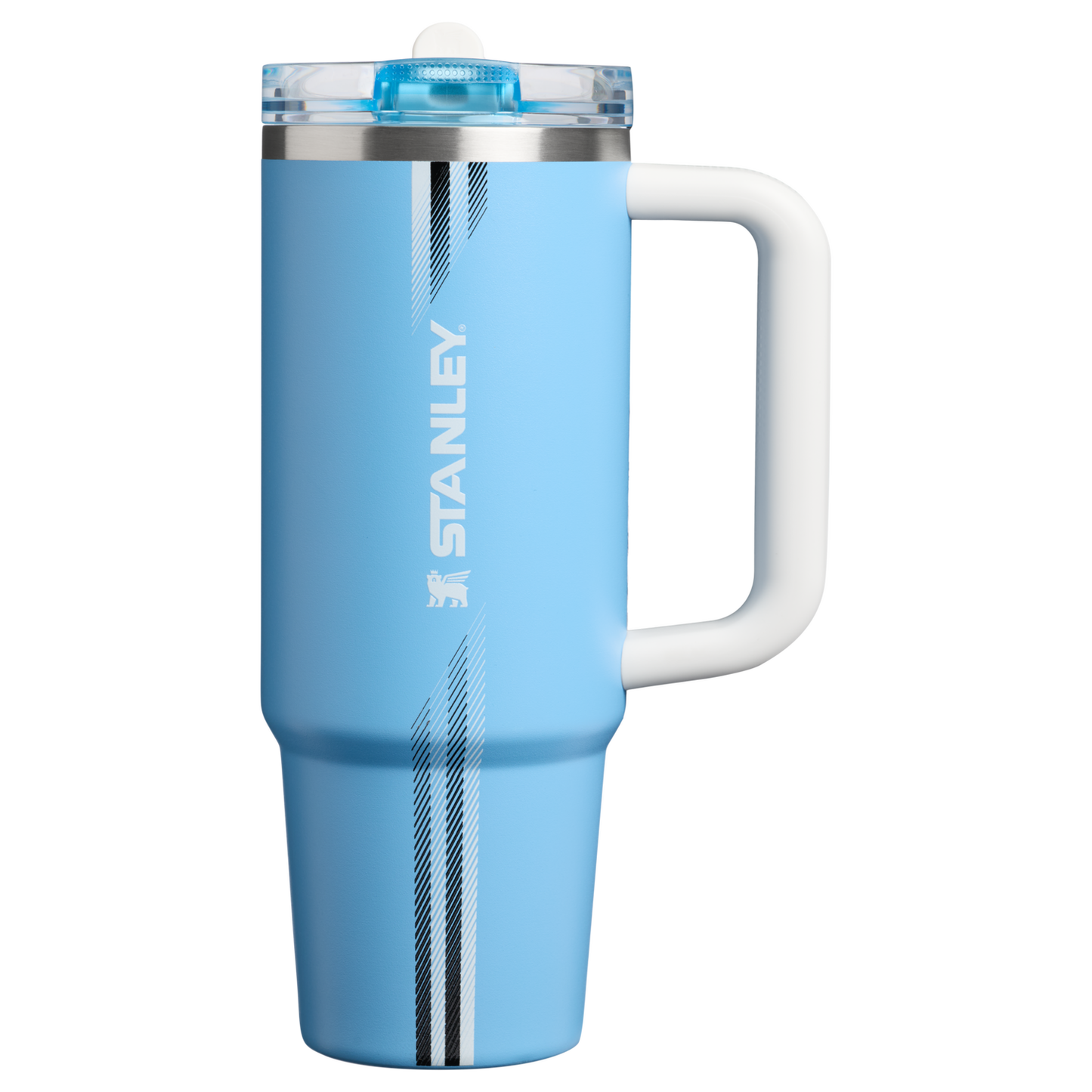 Stanley Quencher ProTour Flip Straw Tumbler 30oz Team Light Blue White