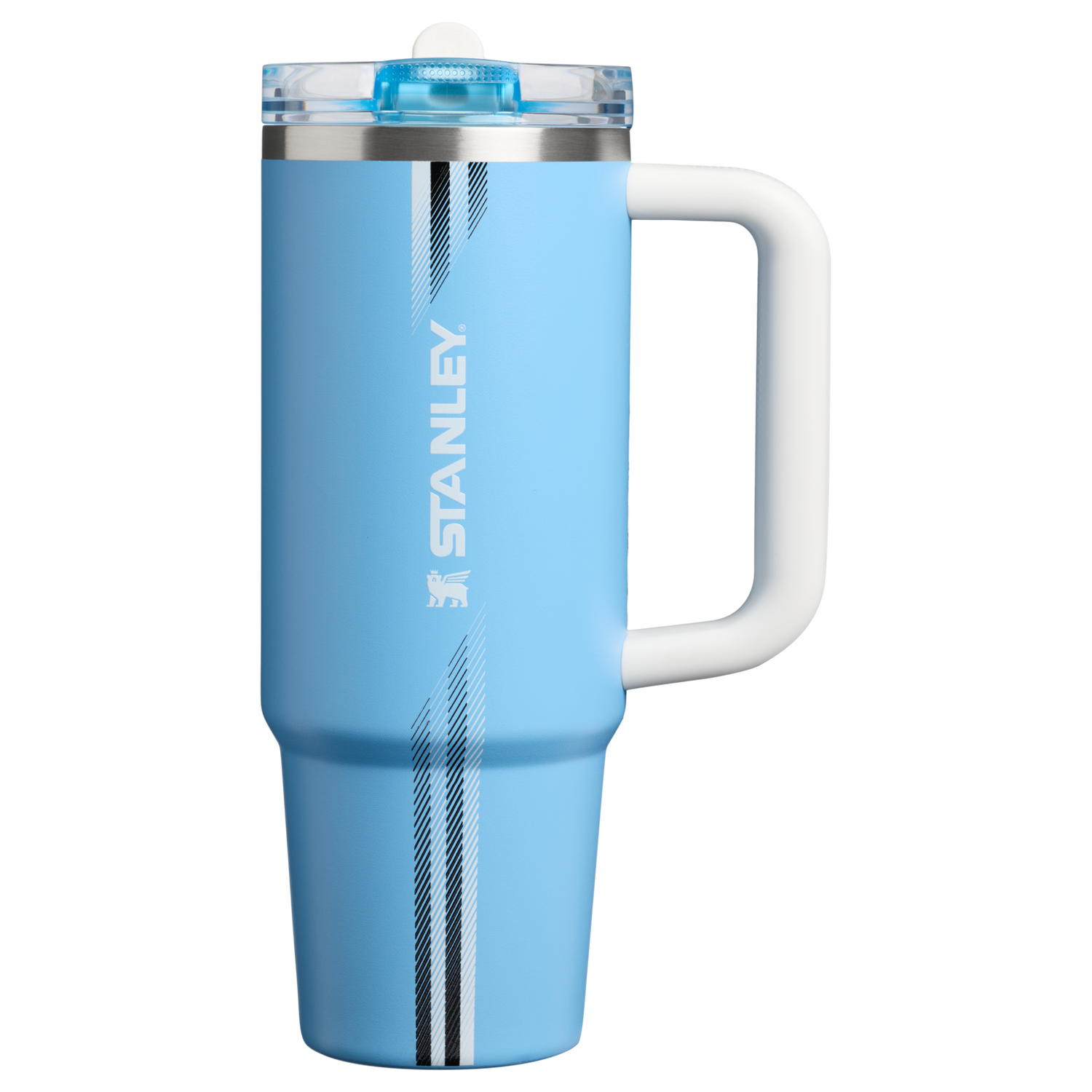 Stanley Quencher ProTour Flip Straw Tumbler 30oz Team Light Blue White