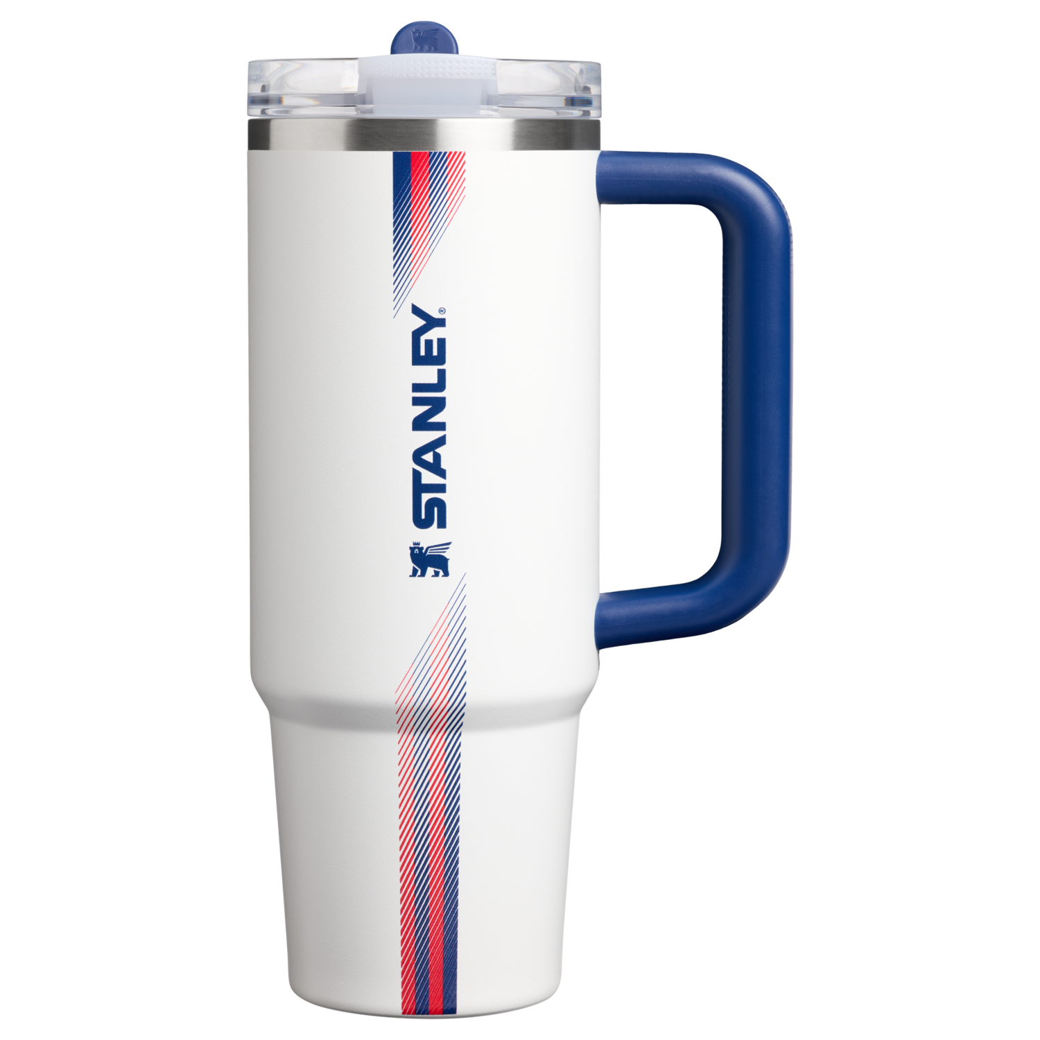 Stanley Quencher ProTour Flip Straw Tumbler 30oz Team White Dark Blue