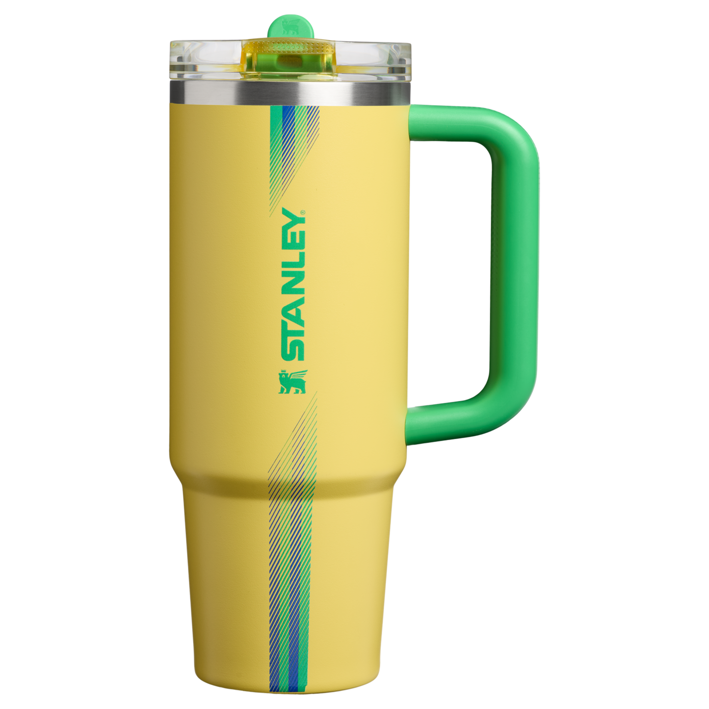 Stanley Quencher ProTour Flip Straw Tumbler 30oz Team Yellow Green