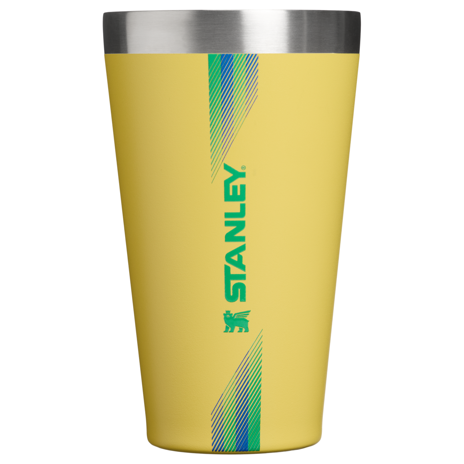 Stanley Country Collection Stacking Pint 16oz Team Yellow Green