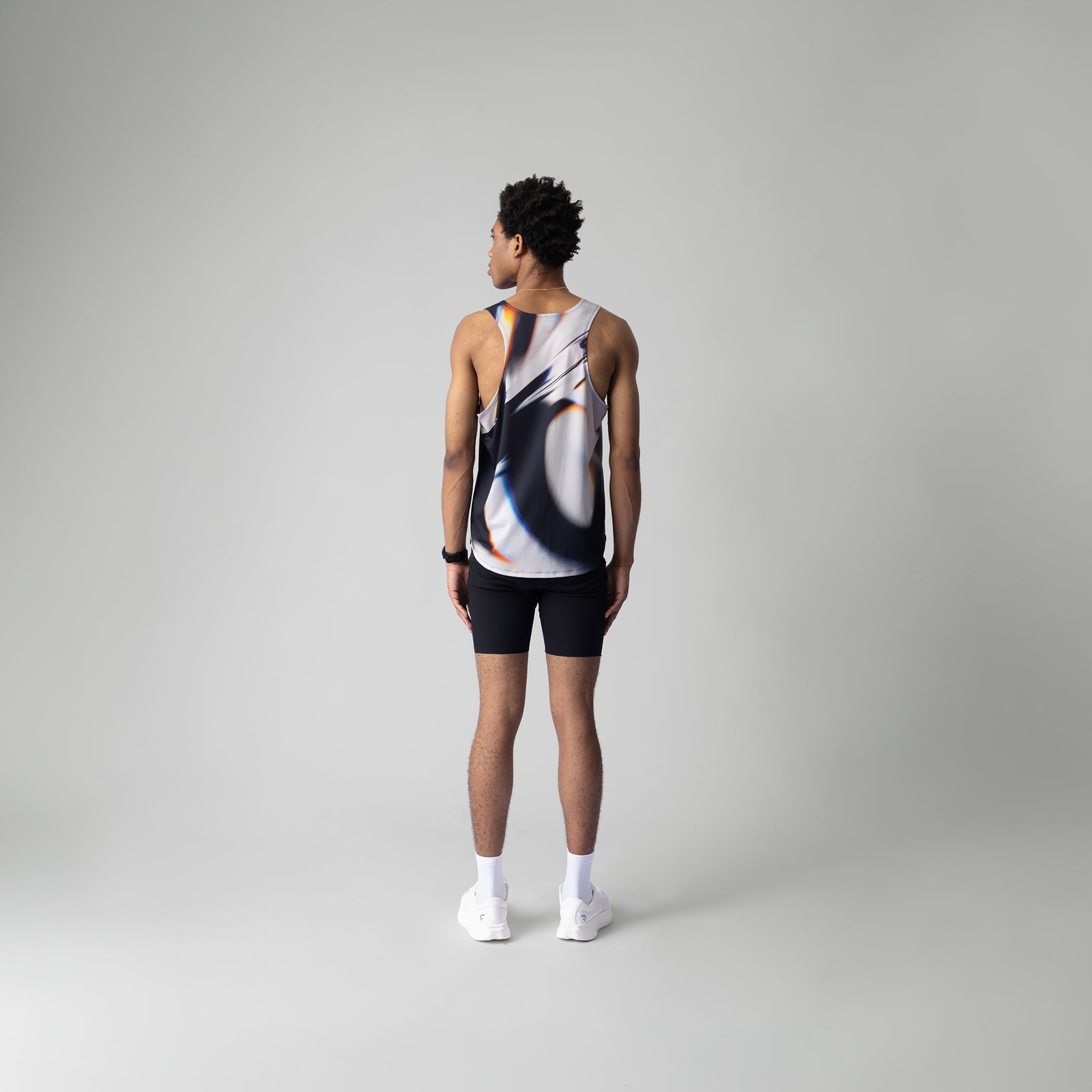 Participation White Glass Singlet detail 3 - ZICO.BKK
