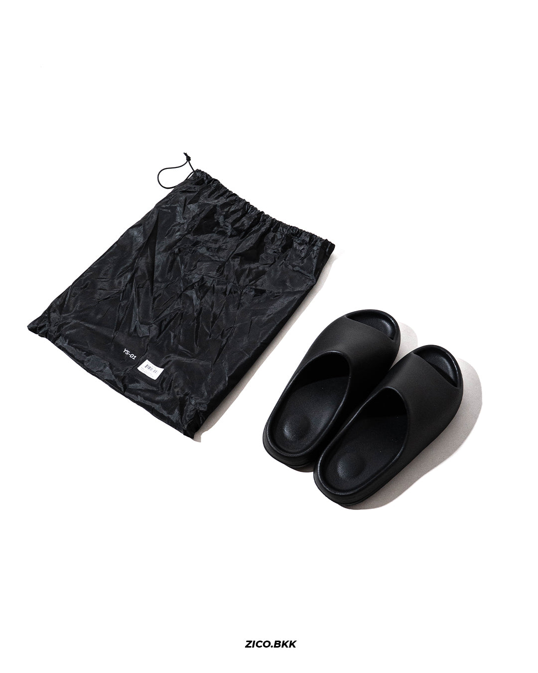YEEZY Slide YS-01 Black - YEEZY Slides | ZICO.BKK