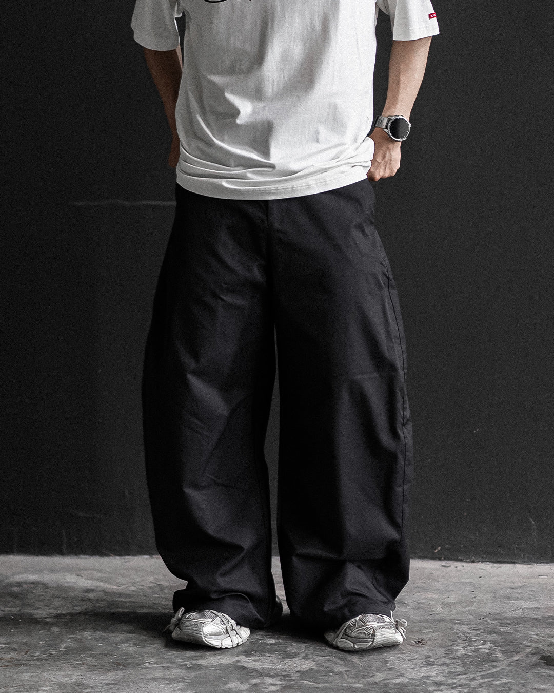 ZICO.BKK ARC-01 Volume Pants - Black volume silhouette