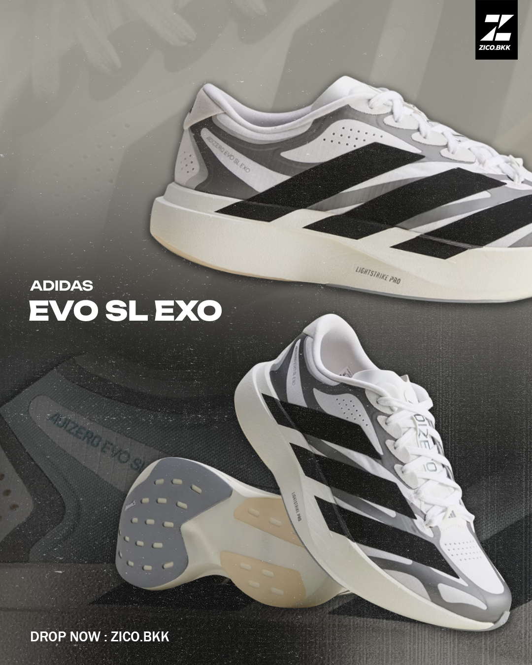 Adidas Adizero Evo SL Exo KI4763 lifestyle view