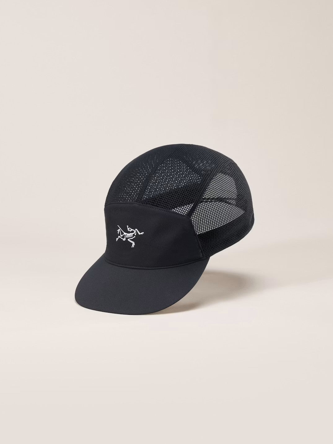Arc'teryx Norvan Mesh 5 Panel Cap Black front product view