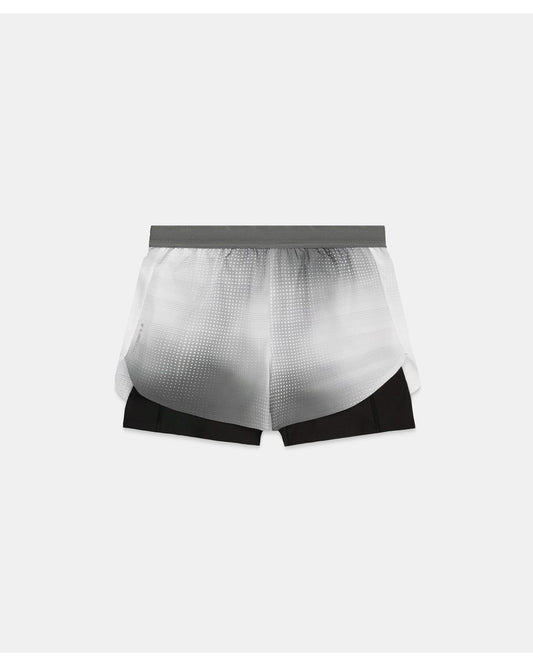 Bandit CoolGrid 2-in-1 Run Short Slate Multi — image 1